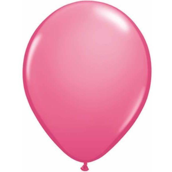 QUALTEX BALLOON STANDARD ROSE 5" - 100S