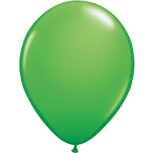 QUALTEX BALLOON STANDARD SPRING GREEN 5" - 100S