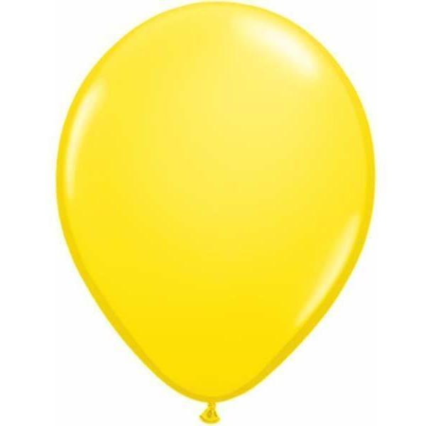 QUALTEX BALLOON STANDARD YELLOW 5" - 100S