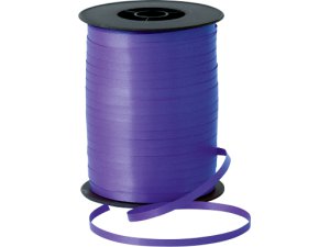 QT CURLING RIBBON PURPLE 5mm - 500m 5MM STANDARD