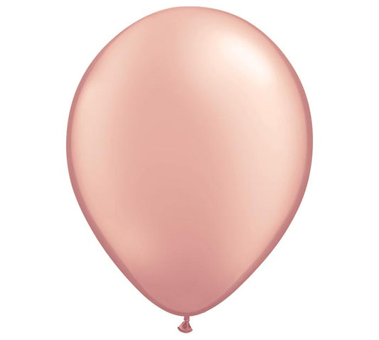 QUALTEX BALLOON STANDARD ROSE GOLD 11" - 25S