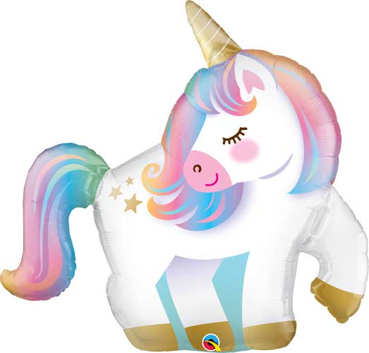 QT FOIL BALLOON UNICORN 41" 41" Animal