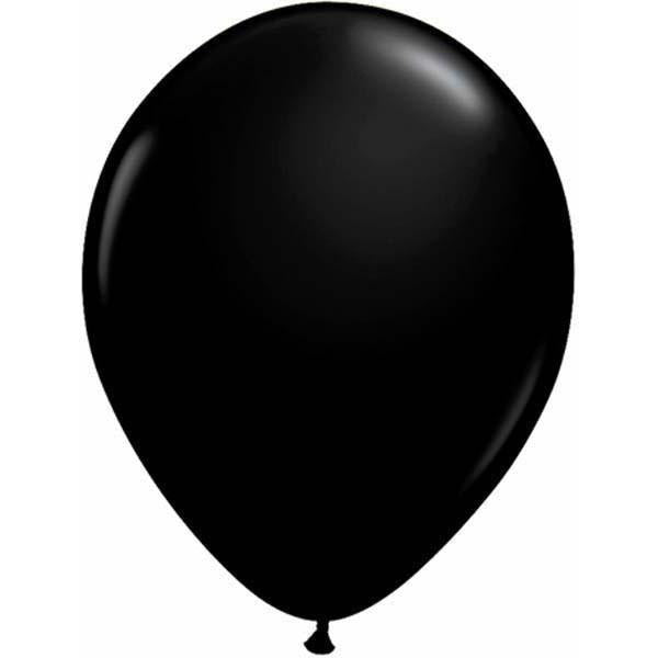 QUALATEX BALLOON STANDARD ONYX BLACK 5" - 100S 5" Standard