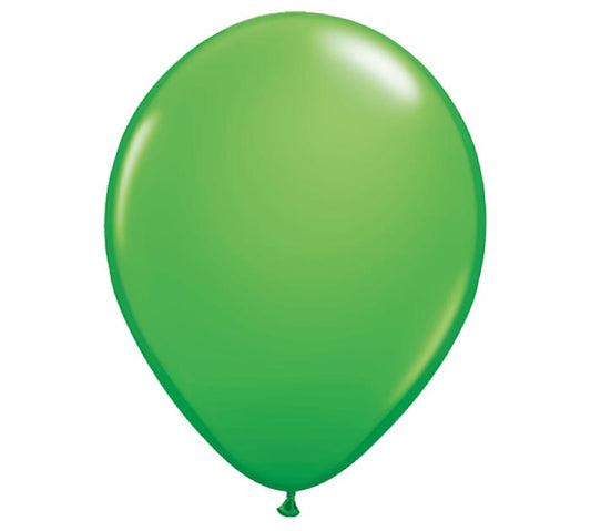 QUALTEX BALLOON STANDARD SPRING GREEN 11" - 25S