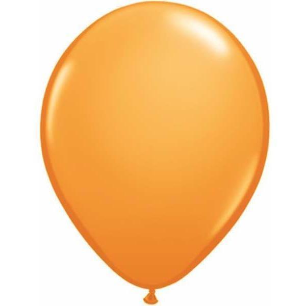 QUALATEX BALLOON STANDARD ORANGE 11" - 25S 11" Standard