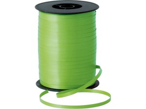 QT CURLING RIBBON LIME GREEN 5mm - 500m 5MM STANDARD