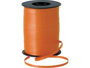 QT CURLING RIBBON ORANGE 5mm - 500m 5MM STANDARD