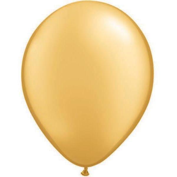 QUALATEX BALLOON STANDARD GOLD 11" - 25S 11" Standard